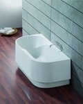 Hoesch Badewanne Spectra Vorwand 1700x800 ohne Sch&uuml;rze 3663.010