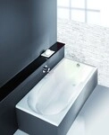 Hoesch Badewanne Spectra 1700x800 mit Duschzone Weiss 3665.010