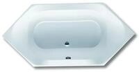 Hoesch Badewanne Spectra 6-Eck 1800x800 Weiss 3656.010