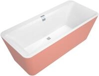 Villeroy & Boch Badewanne (180SQE7PDBCV) Squaro Edge 12, inkl. Sch&uuml;rze 1800 x 800 mm