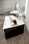 Hoesch Badewanne Thasos Trapez 1500x1000 rechts Weiss 3746.010