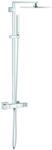 Grohe Duschsystem Euphoria Cube XXL 230 26087 mit Thermostat Wandmontage chrom,