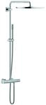 GROHE Duschsystem Rainshower 27174 mit THM Kopfbr. Jumbo Sena Handbrause chrom