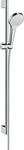 Hansgrohe Brausenset Croma Select S Vario EcoSmart/U'Crometta 900mm weiss/chrom,