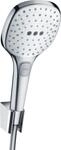 Hansgrohe Brausenset Raindance Select E 120 Porter'S weiss/chr.1600mm Brauseschlauch,