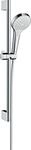 Hansgrohe Brausenset Croma Select S Vario EcoSmart/U'Crometta 650mm weiss/chrom,