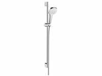 Hansgrohe Brausenset Croma Select E Vario/Unica 900mm weiss/chrom, 26592400 26592400