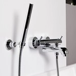 Steinberg Handbrause 1/2 m. Wandhalter u. MBS, Serie 100, 100.1650 1001650
