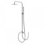 Steinberg Brauseset Aufputz, ohne Armatur, mit Regen-/ Serie 100, 100.2770 1002770