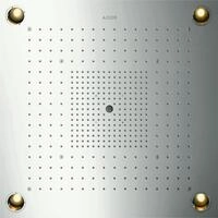 Hansgrohe Kopfbrause Axor Starck ShowerHeaven 720x720mm edelstahl mit Licht, 10627800
