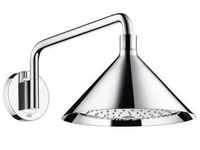 Hansgrohe Kopfbrause Axor Front mit Brausearm chrom , 26021000 26021000