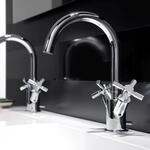 Steinberg Waschtisch-Zweigriffarmatur m. Serie 250, 250.1500 2501500