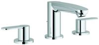 GROHE 3-Loch-WT-Batterie Eurostyle C 20208 Zugstangen-Ablaufgarnitur chrom 20208002