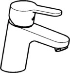 Hansa Waschtisch-Einhandmischer Hansaprimo 4942 verchromt 49422203