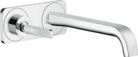Hansgrohe Waschtischmischer Unterputz Axor Citterio E F-Set chrom mit Platte,