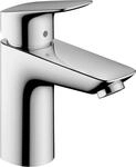 Hansgrohe Waschtischmischer Logis 100 CoolStart chrom ohne Ablaufgarnitur , 71103000