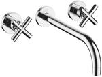Dornbracht Waschtisch-Wandbatterie ohne Ablaufgarnitur TARA 36717892 Chrom