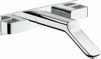 Hansgrohe 3-Loch WTA Axor Urquiola Wand chrom mit Platte u.langem Auslauf, 11043000