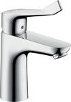 Hansgrohe Waschtischmischer Focus Care 100 ohne Ablaufgarnitur chrom, 31915000 ,