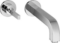 Hansgrohe Waschtischmischer UP Axor Citterio F-Set chrom langer Auslauf ohne Platte,
