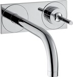 Hansgrohe Waschtischmischer UP Axor Uno chrom mit Auslauf 160mm u.Platte, 38112000