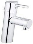 Grohe Einhebel-Waschtisch-Batterie Concetto 23385, Mittelstellung kalt glatter