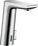 Hansgrohe Waschtischmischer Elektronik Metris S chrom Batterieversion mit Mischung,