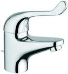 GROHE Sicherheitsmisch-WT-Batt. Euroeco Special 32788 Zugst.-Ablaufgrt. chrom