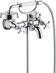 Hansgrohe Zweigriff Wannenarmatur Aufputz Axor Montreux chrom, 16540000 16540000