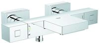 Grohe Thermostat-Wannenbatterie Grohtherm Cube, 34497 eigensicher chrom 34497000