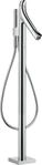 Hansgrohe Wannenmischer Axor Starck Organic, 12016000 Fertigset chrom zur