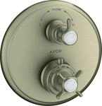 Hansgrohe Thermostat UP Axor Montreux F-Set brushed nickel m.Absperr-u.Umstellventil,