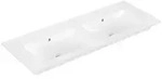 Villeroy & Boch Doppelwaschtisch Venticello, 4111DJR1, B: 1300, T: 500mm, Wei&szlig;...