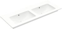 Villeroy & Boch Doppelwaschtisch Venticello, 4111DJ01, B: 1300, T: 500mm, Wei&szlig;...