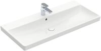 Villeroy & Boch Schrankwaschtisch Avento, 1 Hahnloch, mit &Uuml;berlauf, Wei&szlig;Alpin