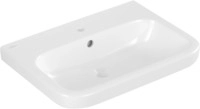 Villeroy & Boch Waschtisch Architectura, 1 Hahnloch, mit &Uuml;berlauf, Wei&szlig;Alpin