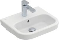 Villeroy & Boch Handwaschbecken Architectura, 1 Hahnloch, mit &Uuml;berlauf, weiss