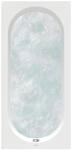 Villeroy & Boch Whirlpool Oberon, weiss, Airpool Comfort, T. Pos. 2, Trio Ablauf
