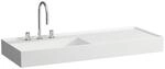 LAUFEN Waschtisch Kartell &middot; LAUFEN 1200x460, wei&szlig; matt, Ablage rechts,...