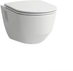 LAUFEN Wand-WC LAUFEN Pro 360x530, wei&szlig;, Tiefsp&uuml;ler, sp&uuml;lrandlos, 82096.4,