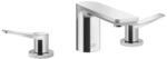 Dornbracht Waschtisch-Dreilochbatterie mit Ablaufgarnitur LISSE 20713845 Chrom