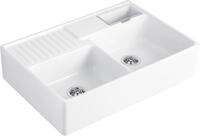 Villeroy & Boch Sp&uuml;lstein Doppelbecken 632392, 632392KT 632392KT