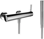 LAUFEN Brausearmatur Aufputz Kartell LAUFEN mit Zubeh&ouml;r Kunststoffschlauch 1800 mm