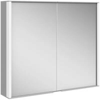 KEUCO Royal Match Spiegelschrank Wandvorbau mit LED-Beleuchtung B:80cm H:70cm T:16cm