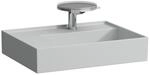 LAUFEN Waschtisch Kartell &middot; LAUFEN 600x460, 2 Hahnl&ouml;cher, grau matt, 81033.5,