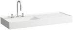 LAUFEN Waschtisch Kartell &middot; LAUFEN 1200x460, wei&szlig;, Ablage rechts, 81333.2,