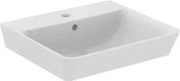 Ideal Standard Waschtisch CONNECT AIR, 1 Hl., m.&Uuml;l., 500x450x160mm, Wei&szlig; mit IP,