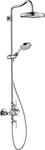 Hansgrohe Showerpipe Axor Montreux chrom mit Thermostat und Hebelgriff, 16572000 ,
