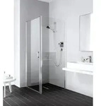 Kermi Seitenwand Liga TWD 1000x2000, silber mattglanz, ESG klar, LITWD100201AK