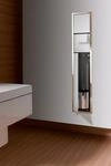 emco WC-Modul asis 150 Unterputz, 809 mm, chrom / optiwhite ohne Einbaurahmen,